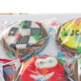 Delicias Caseiras Pirulitos de chocolate decorados