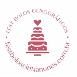 Fest Bolos Cenográficos By Cíntia Nunes