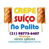 Aniversários com Crepes no Palito