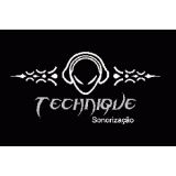Technique Sonorização