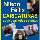 Caricaturas ao Vivo - Nilson Féllix