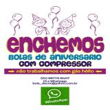 Enchemos Bolas com Compressor - Sem Gás Hélio