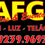 Afg Festas & Eventos- Som Luz Telão