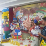 Animação de festa infantil recreadores palhaços