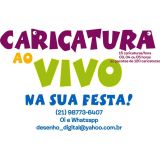 Caricatura ao Vivo para Casamentos, Bodas e Aniver