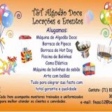 T&T Algodão doce Locações e Eventos