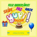 YUPI Decoração de festas Infantis
