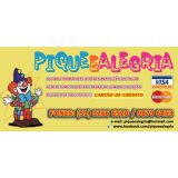 Pique e Alegria Recreação, Brinquedos, Camarim...
