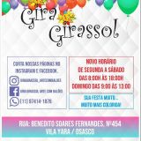 Gira Girassol Animação com Balões