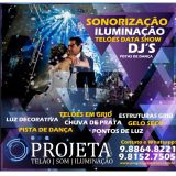 A Projeta-Data Show, Telões, Som, Iluminação, Grid