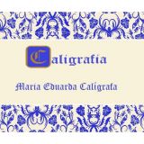 Caligrafia Maria Eduarda - Avaré