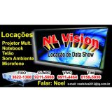 Locação de Data Show e Telão e Som