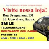 Smile homenagem com carro