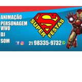 Animação de festa, DJ, Personagem Vivo e Pintura