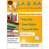LA & KA Aluguel de brinquedos Mayara e Thiago