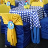A toalha de festa
