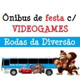 Rodas da Diversão - Ônibus c/ GAMES p/ festas