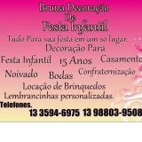 Bruna decoração de festa infantil