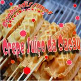 Delícia da Cacau Crepe Suíço e Mini-lanches