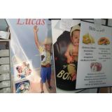 Banner, faixa e cartazes