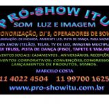 Iluminação decorativa de led eventos em geral
