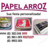Papel Arroz com Augusta