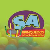 SA Brinquedos. Locacao para festas