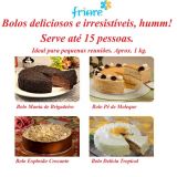 Salgados e Doces Congelados Friore