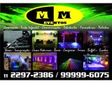 Mm Eventos sonorização iluminação telão e DJ