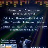 Dj Puffi Som Iluminaçã Telão Videokê