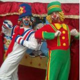 Show Cover- personagens em sua festa
