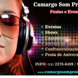 camargo som produções festa e eventos