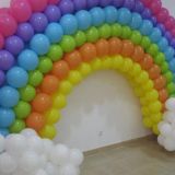 decoração com balões fortaleza