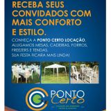 ponto certo locaçao de mesas e cadeiras