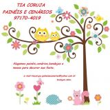 Tia Coruja Painéis e Cenarios