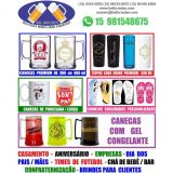 Canecas e copos personalizados em Sorocaba