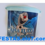 Balde pipoca personalizado