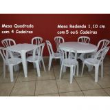 Aluguel de Mesas e Cadeiras e Tendas
