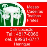 Henrique Locações de Mesas e Cadeiras