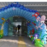 Arco com balões em Sorocaba