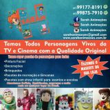personagens vivos animação