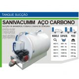 Tanque de Sucção para Banheiro Químico