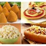 Buffet de Lanchinho - Chá de Bebê, festas infantis