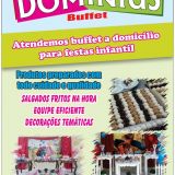 Buffet á Domicilio Infantil Pacotes completo
