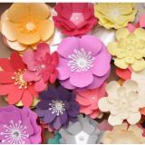 Flores em Papel para decoração