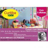 Curso de Decoração de Festas 15/06 feriado