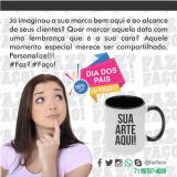 Faz? Faço! - Canecas de porcelana personalizadas.