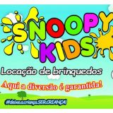 Snoopy Kids -Locação de Brinquedos /mesas e cadeir