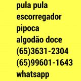 Carrinho de pipoca, algodão doce, picoles Cuiaba