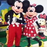 Minnie e Mickey - Personagem Vivo